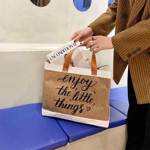 “Enjoy every little things “ Tote Bag - Picture 1 of 2